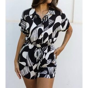 Women's Valerie Short Sleeve Romper